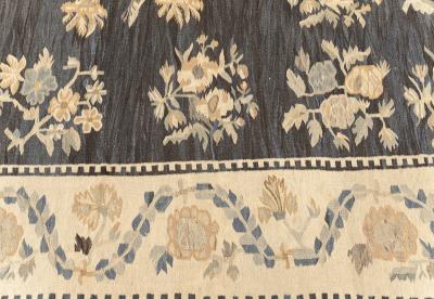 Fine Antique Russian Bessarabian Handmade Wool Carpet