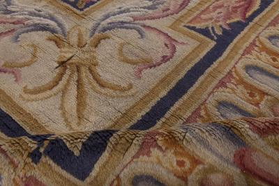 Fine Antique Savonnerie Hand Knotted Wool Carpet