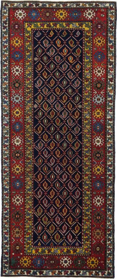 Fine Antique Shirvan Rug 3 5 x 8 9 