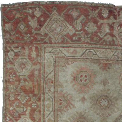 Fine Antique Turkish Oushak Rug