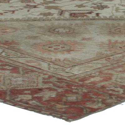 Fine Antique Turkish Oushak Rug