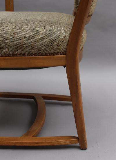 Fine Art Deco Armchair probably Scandinavian