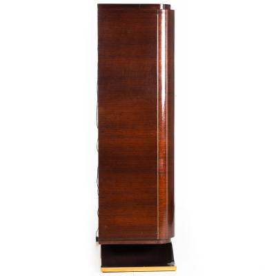 Fine Art Deco Macassar Ebony Vitrine Display Cabinet by Gouff ca 1930
