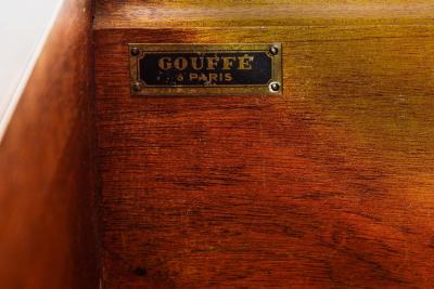 Fine Art Deco Macassar Ebony Vitrine Display Cabinet by Gouff ca 1930