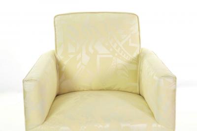 Fine Art Deco Rosewood Arm Chair over Sabre Legs circa 1935