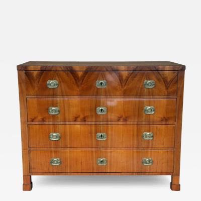 Fine Biedermeier Cherry Chest of Drawers Vienna c 1825 