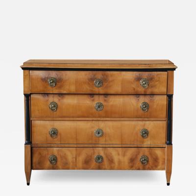 Fine Biedermeier Cherry Chest of Drawers Vienna c 1825 