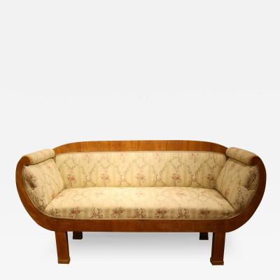 Fine Biedermeier Cherry Sofa Vienna c 1820 25 