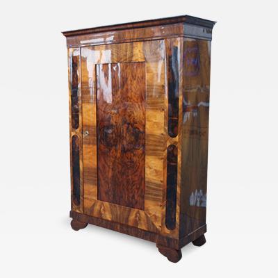 Fine Biedermeier Walnut Cabinet Vienna c 1830 