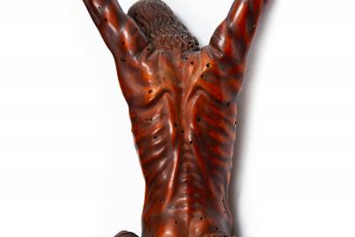 Fine Carved Boxwood 17th Century Jansenist Corpus Christi