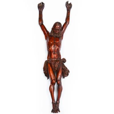 Fine Carved Boxwood 17th Century Jansenist Corpus Christi