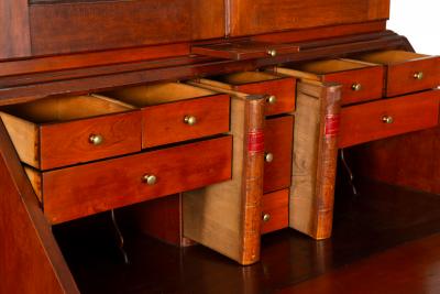 Fine Chippendale Secretary Desk American Independence 