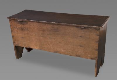 Fine Elizabeth I Oak Boarded Chest
