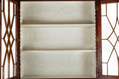 Fine English George III Antique Mahogany Secretary Desk circa 1780