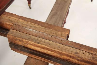 Fine French 18th Century Mahogany Extending Drop Leaf Dining Table