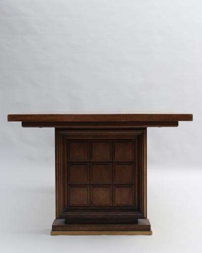 Fine French 1930s Mahogany Dining Writing Table 8 matching chairs available 