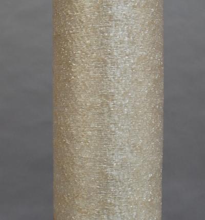 Fine French 1950s Veneered Metal and Plastic Floor Lamp