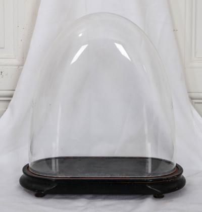 Fine French 19th Century Blown Glass Dome