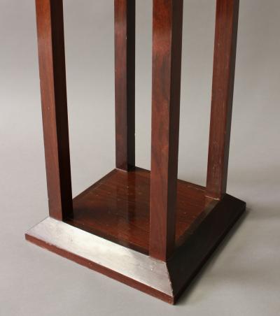 Fine French Art Deco Mahogany Pedestal