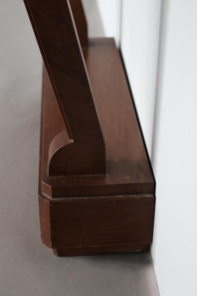 Fine French Art Deco Mahogany and Marble Console
