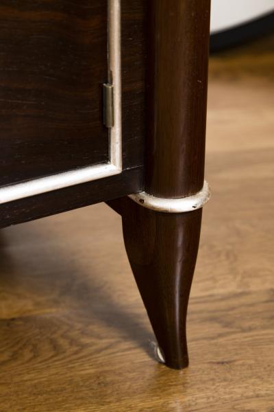 Fine French Art Deco Tall Cabinet Small Console Table