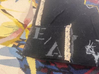 Fine French Mid Century Tapestry Signed by Jean Lurcat 39 x 5 11 