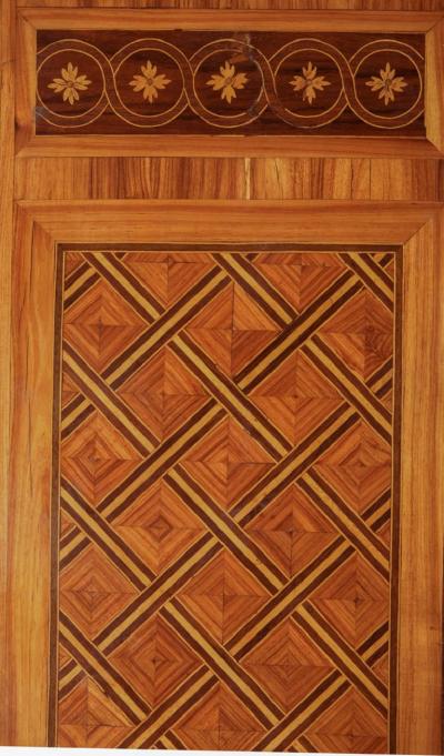 Fine French Ormolu Mounted Marqueterie Secretaire Abattant