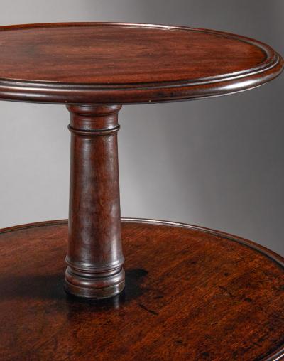 Fine George III Mohogany 3 Tiered Dumbwaiter