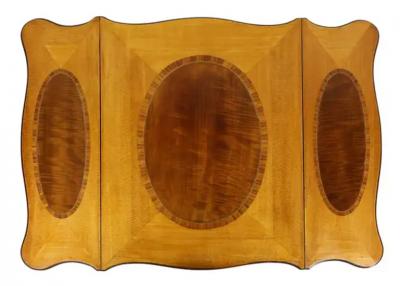 Fine George III Satinwood and Mahogany Pembroke Table