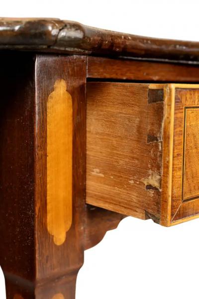Fine George III Satinwood and Mahogany Pembroke Table