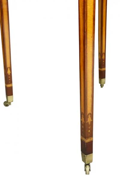 Fine George III Satinwood and Mahogany Pembroke Table