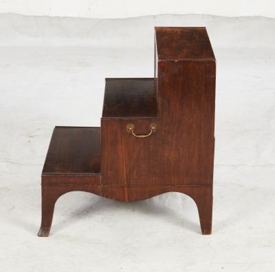 Fine Georgian Library Steps