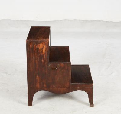 Fine Georgian Library Steps