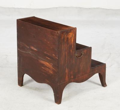 Fine Georgian Library Steps