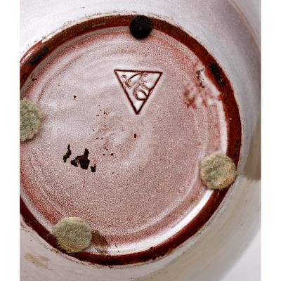 Fine Glazed Earthenware Vase with Amazons Decor