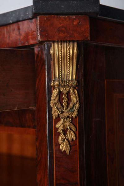 Fine Italian 18th Century Ormolu Mounted Parquetry Secretaire a Abattant