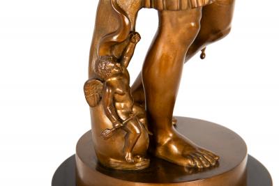 Fine Italian Grand Tour Bronze Sculpture of Augustus Prima Porta by Boschetti