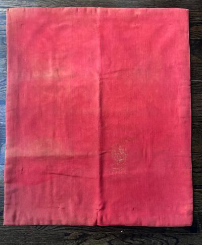 Fine Japanese Embroidery Silk Fukusa Kabuki Story Meiji Period