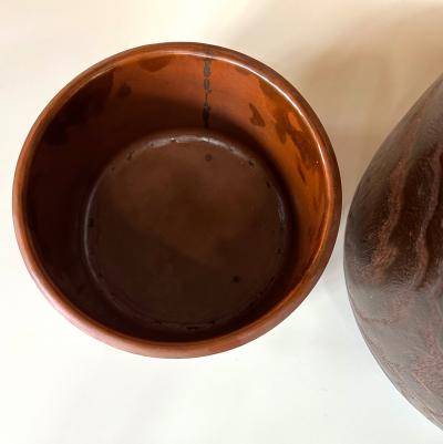 Fine Japanese Hibachi Lacquer with Inlays Meiji Period