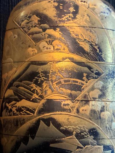 Fine Japanese Lacquered Inro by Yutokusai