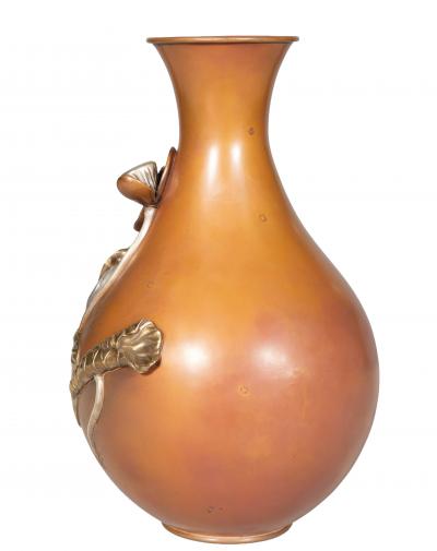 Fine Japanese Mixed Metal Vase