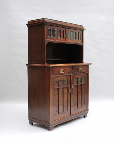 Fine Jugendstil Oak Buffet