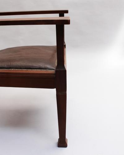Fine Large Vienna Secession Armchair