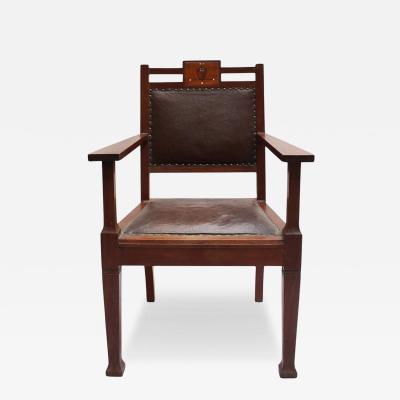 Fine Large Vienna Secession Armchair