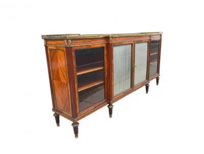 Fine Louis XVI Style Kingwood And Bronze Mounted Cabinet