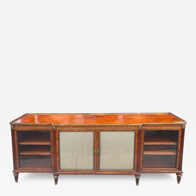 Fine Louis XVI Style Kingwood And Bronze Mounted Cabinet