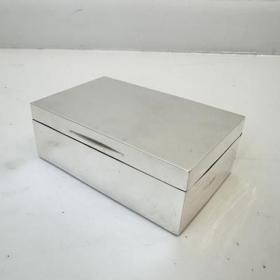 Fine Mappin Webb Sterling Silver Box England 1928 