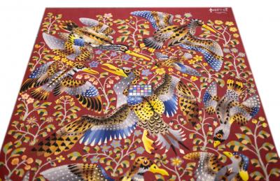 Fine Mid Century French Tapestry Signed Perrot 4 10 x 6 10 