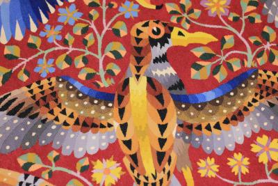 Fine Mid Century French Tapestry Signed Perrot 4 10 x 6 10 