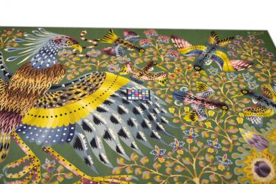 Fine Mid Century French Tapestry Signed Perrot 53 x 7 5 